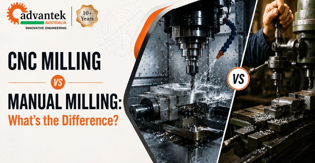 CNC Milling vs Manual Milling: What’s the Difference?